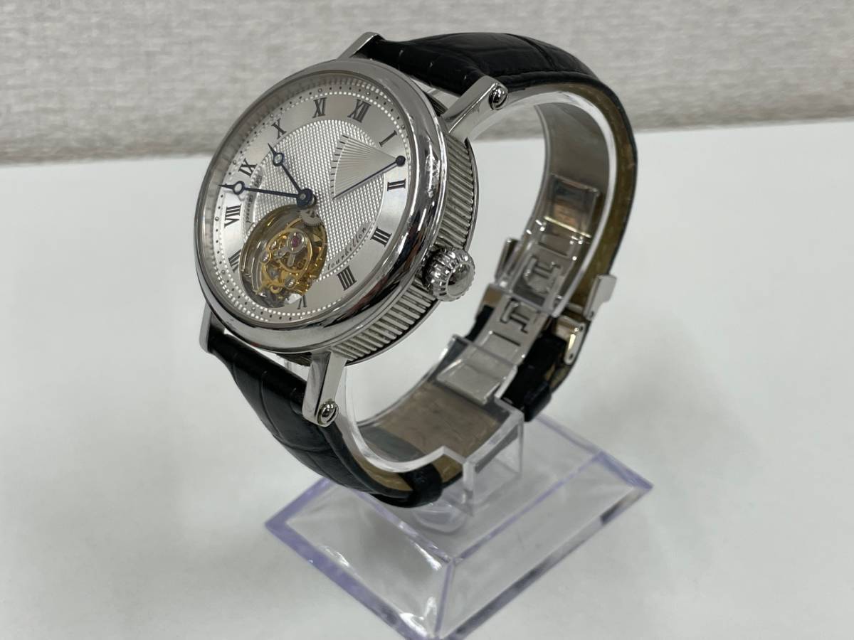 T2/17・2】B-Barrel ビーバレル トゥールビヨン 腕時計 bb-555 手巻き 