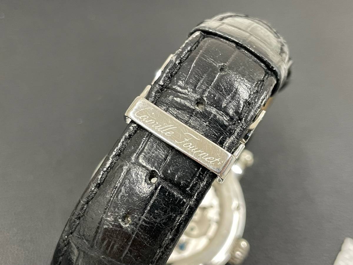 T2/17・2】B-Barrel ビーバレル トゥールビヨン 腕時計 bb-555 手巻き 