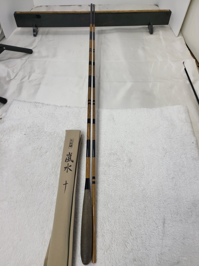 中古！！☆【SHIMANO】朱紋峰 嵐水 10尺 ☆ 朱紋峰 嵐水