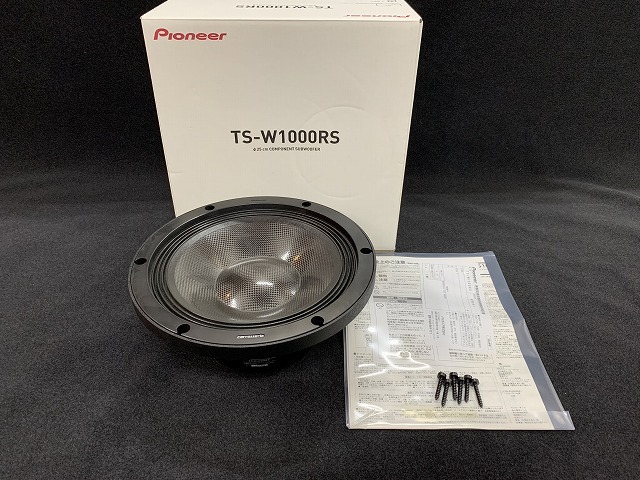 カロッツェリア TS-W1000RS サブウーファー 中古美品！ 【公式通販】