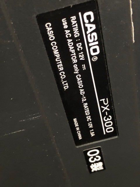 Yahoo!オークション - 電子ピアノCASIO カシオ Privia PX-300