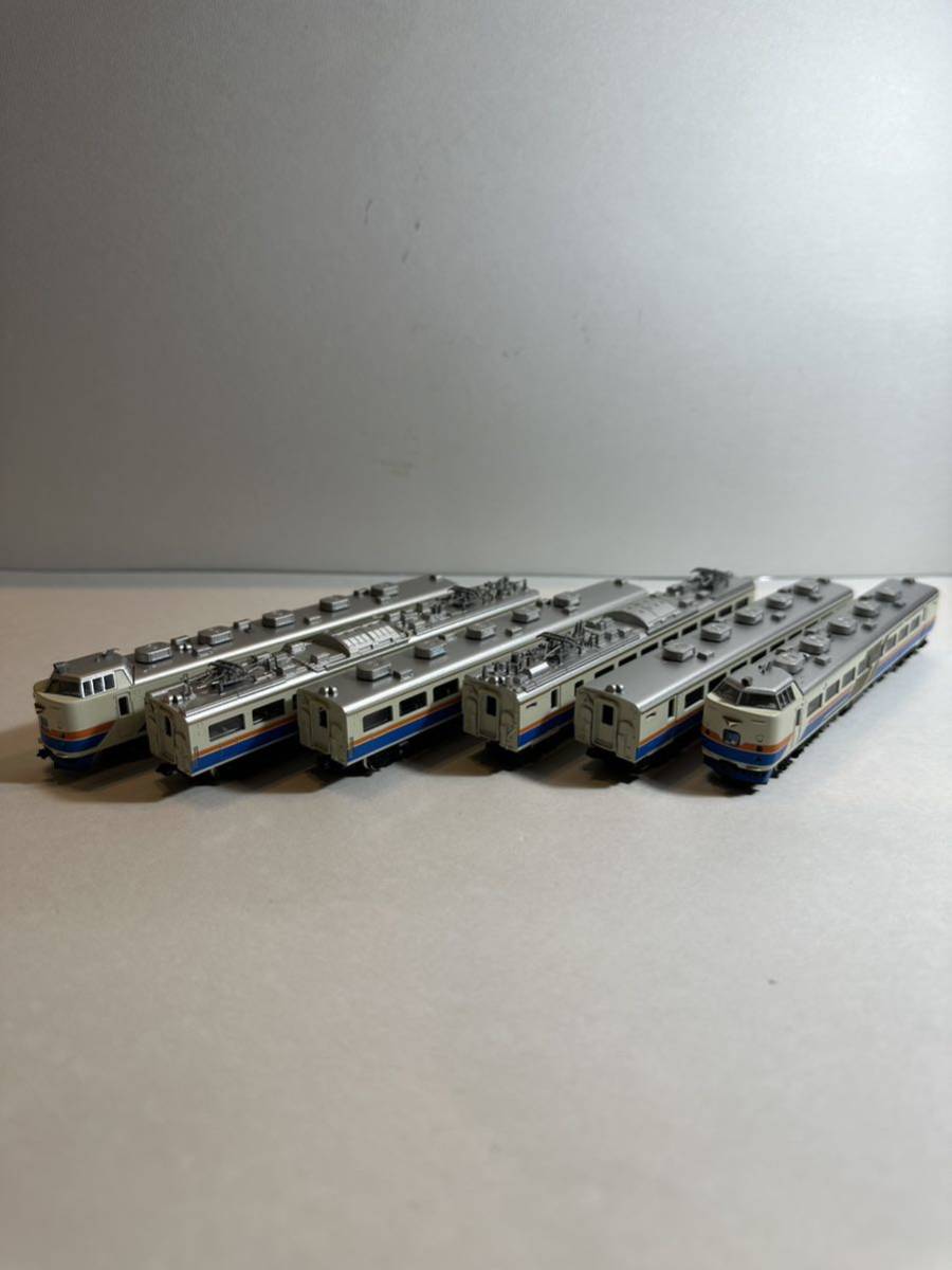 TOMIX 485系　非HG かがやきカラー　6両セット