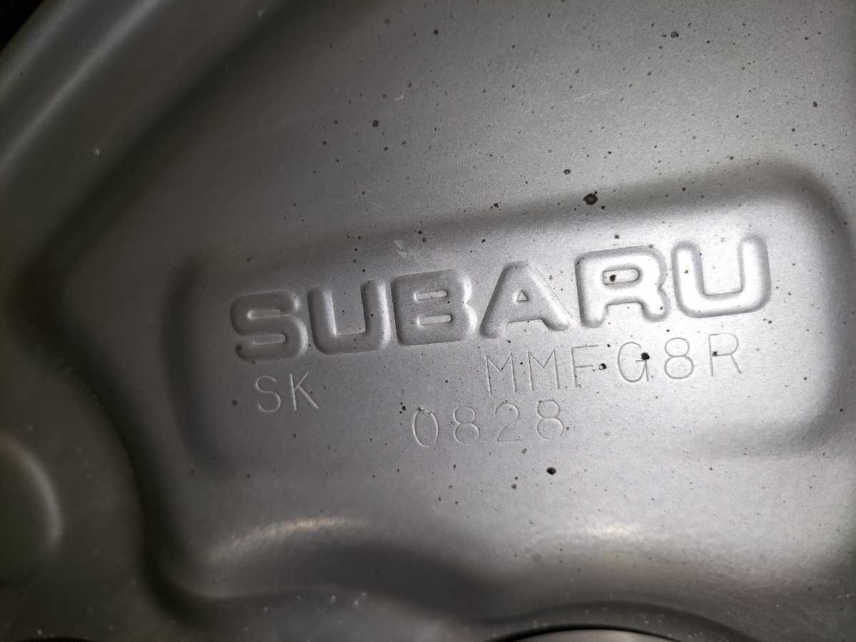 スバル 純正 GVB WRX STI ノーマル マフラー リアピース 左右4本出し 