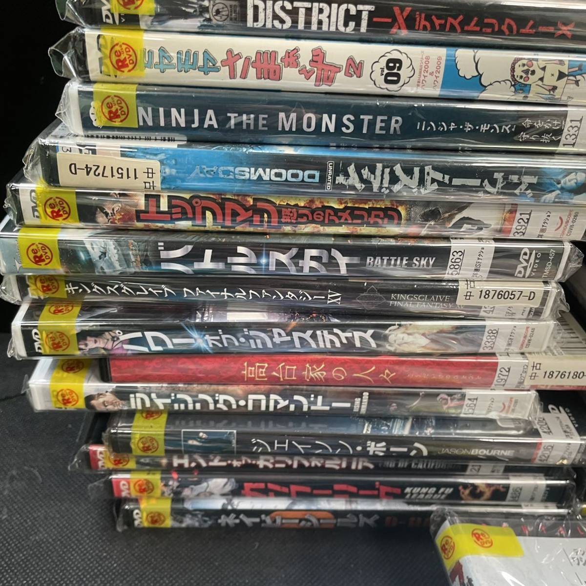 ノーチェック レンタル落ちDVD 110本以上 大量セット 中古DVD まとめて  