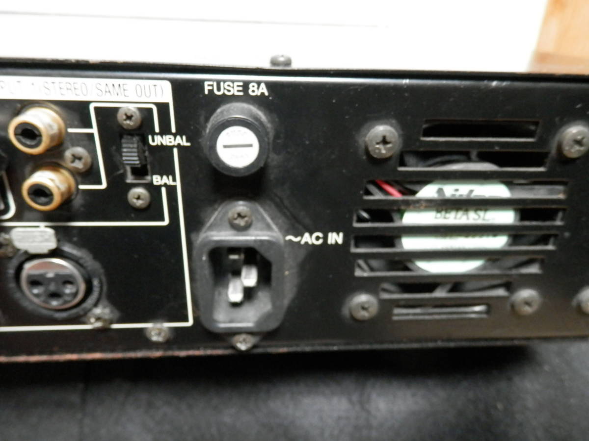 ソニーパワーアンプMU-A200 MU-A200 SONY パワーアンプ 動作品 (MU