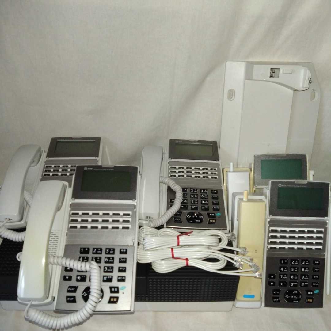 NX2M主装置(ユニット含む)と電話機5台セット