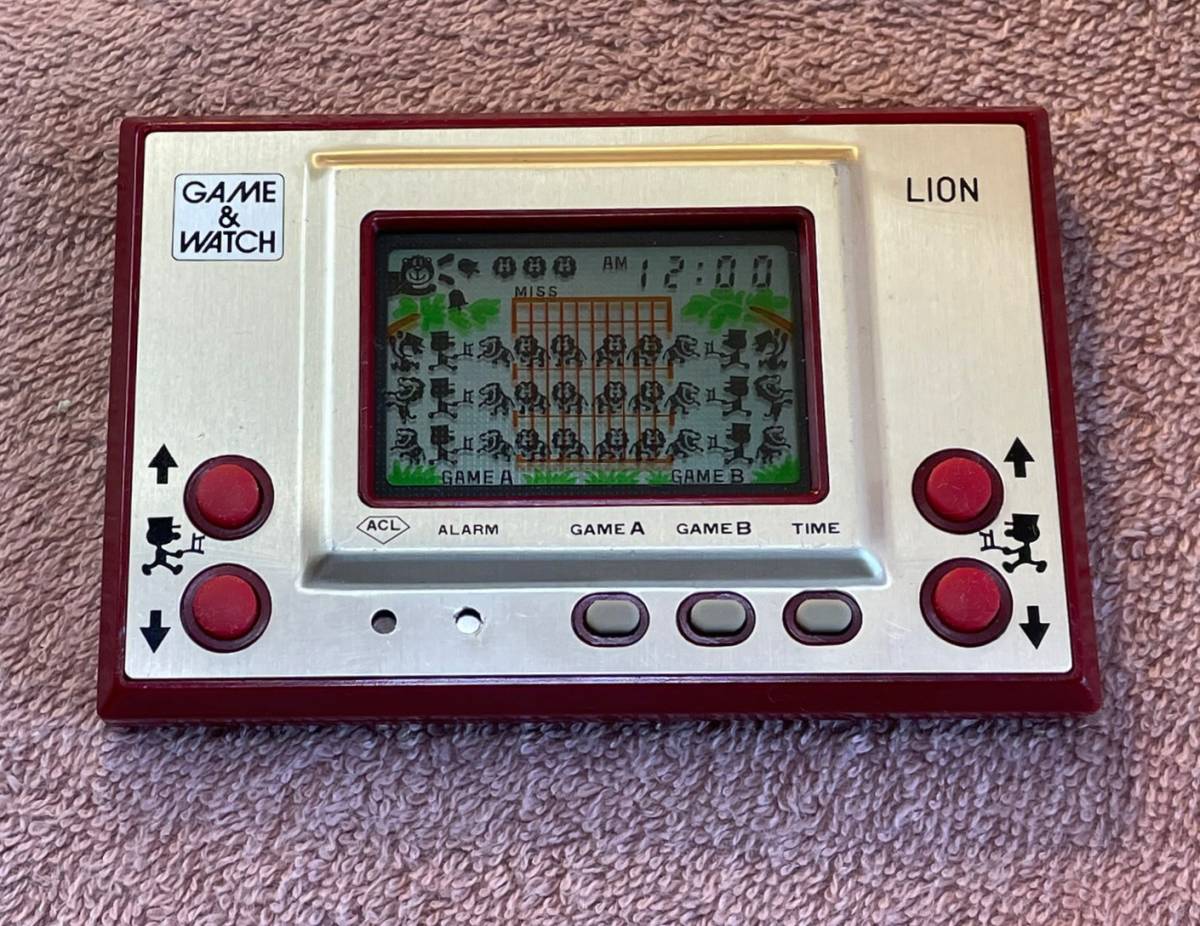 任天堂 ゲームウォッチ LION ライオン WATCH GAME&WATCH ゲーム