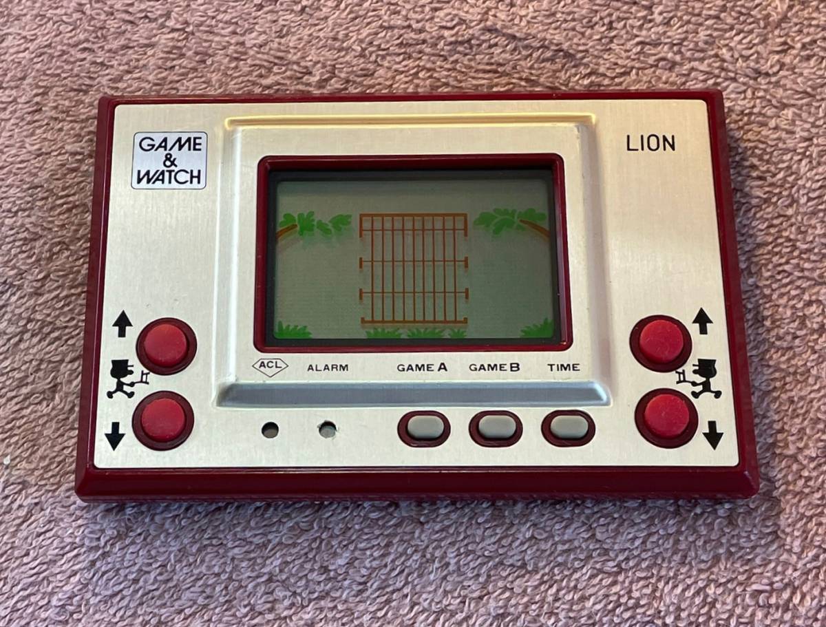 ゲームウォッチ ライオン LION 中古 任天堂 GAME&WATCH 任天堂 ゲーム