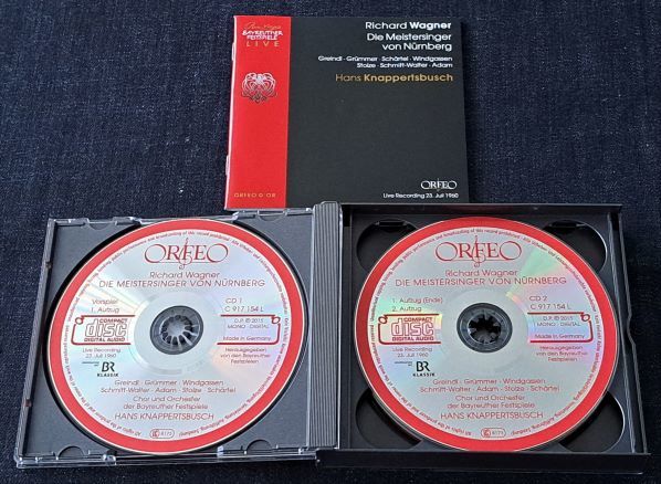 CD】クナッパーツブッシュ/ワーグナー：歌劇「ニュルンベルクのマイ
