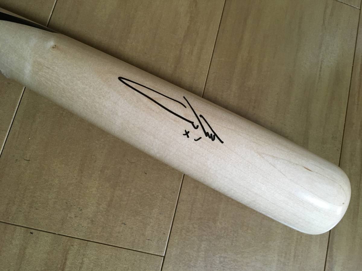 鳥谷敬◆直筆サインバット【阪神タイガース・千葉ロッテマリーンズ】　名球界