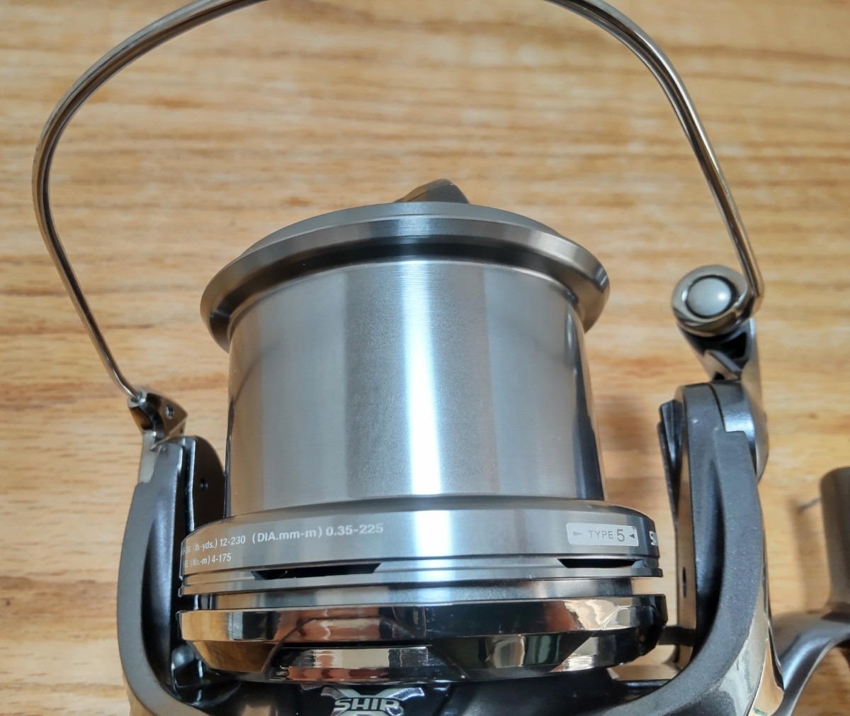 シマノ 13パワーエアロスピンパワー 5号スプール付き シマノ スピン
