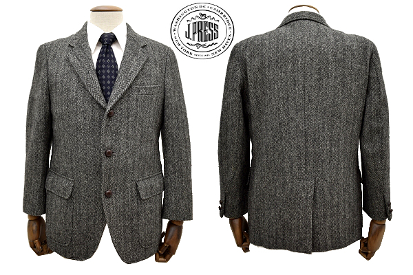 L-2094☆J.PRESS YORK STREET J.プレス 樫山☆秋冬 ウール ツイード 