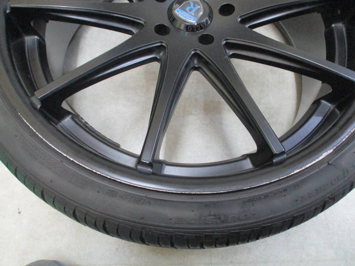 BMW 22inch 前:265/30ZR22☆9J+30☆後:295/25ZR22☆10.5J+42☆5H 