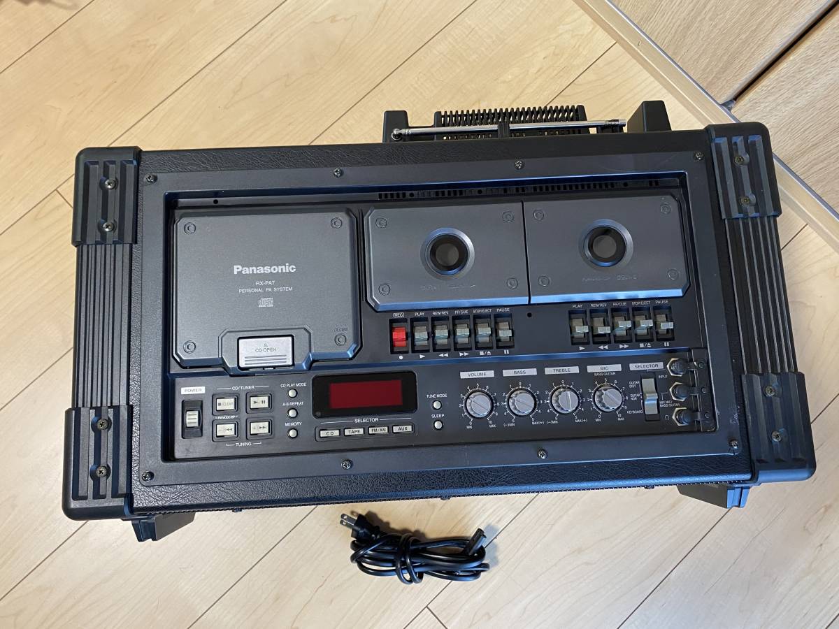 直接引き取りok! Panasonic RX-PA7 ラジカセ 中古現状