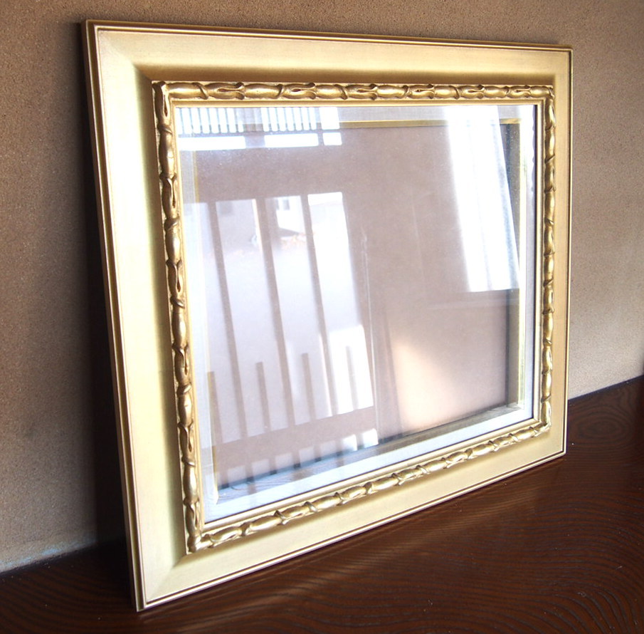 額縁　F8　空額　ゴールド 【古径】ベーシックシリーズ