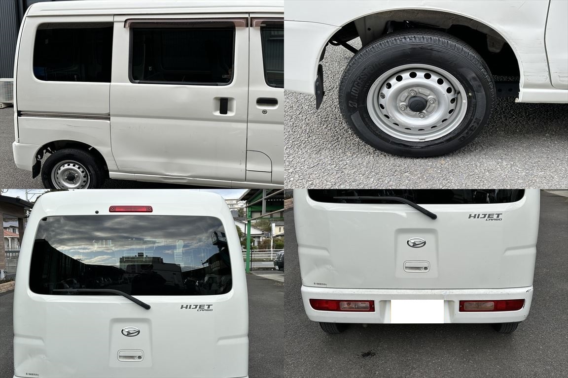 28年式ハイゼットカーゴ 美品 好調 ETC 4速AT 14万キロ代 車検2年付 