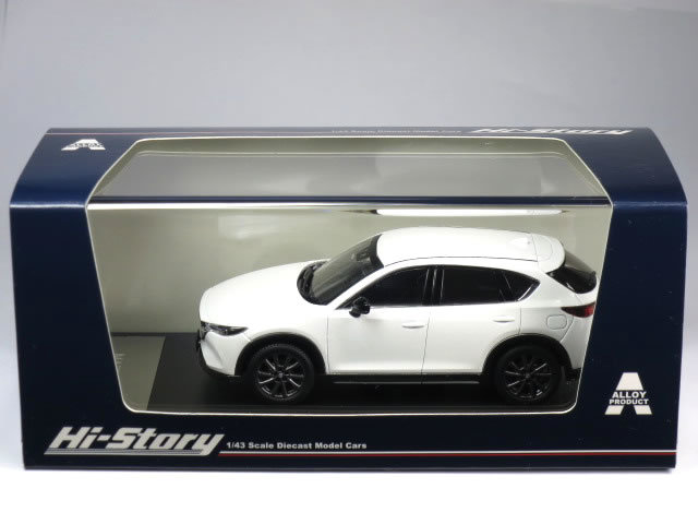 ハイストーリー 1/43 マツダ CX-5 Field Journey 2021 スノーフレイク