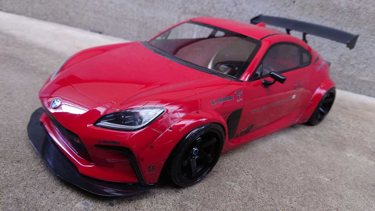 ☆希少☆ 1/10 RCボディ タミヤ 新型 GR86 ZN8 オーバーフェンダー