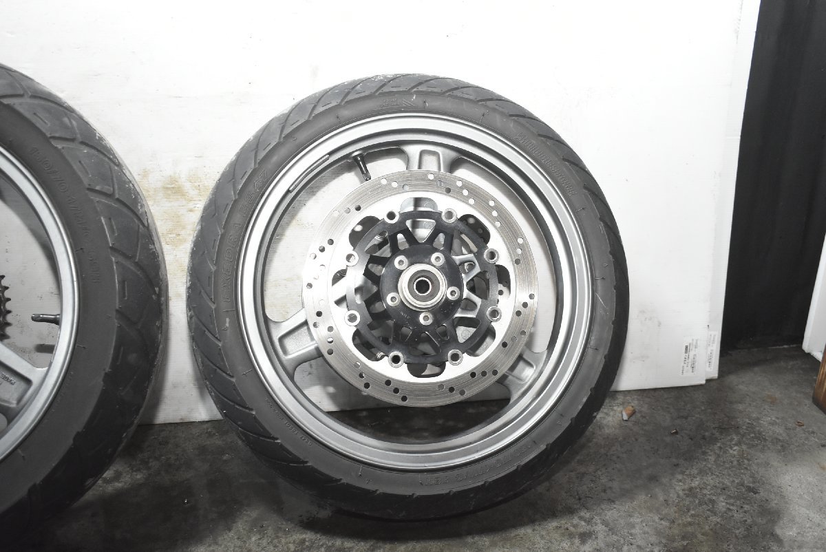 カワサキ ゼファー750 ZR750C 前後 ホイール FJ17x3，00 RJ17x4，00