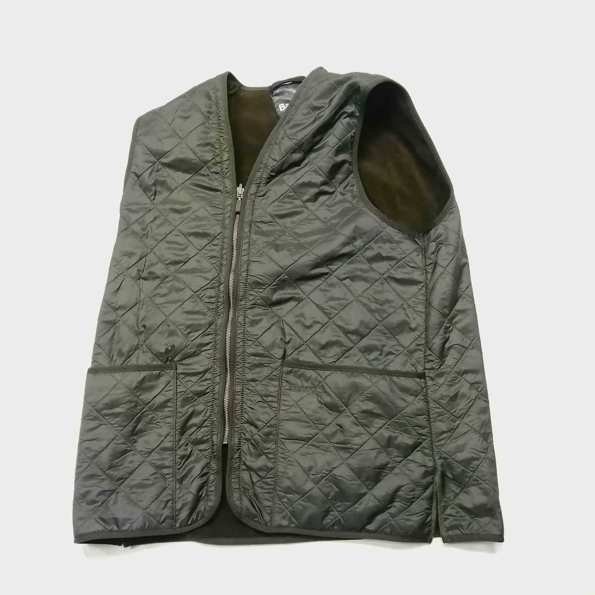 Barbour バブアー　キルティング　ライナー　ベスト　L　northumbria　Border