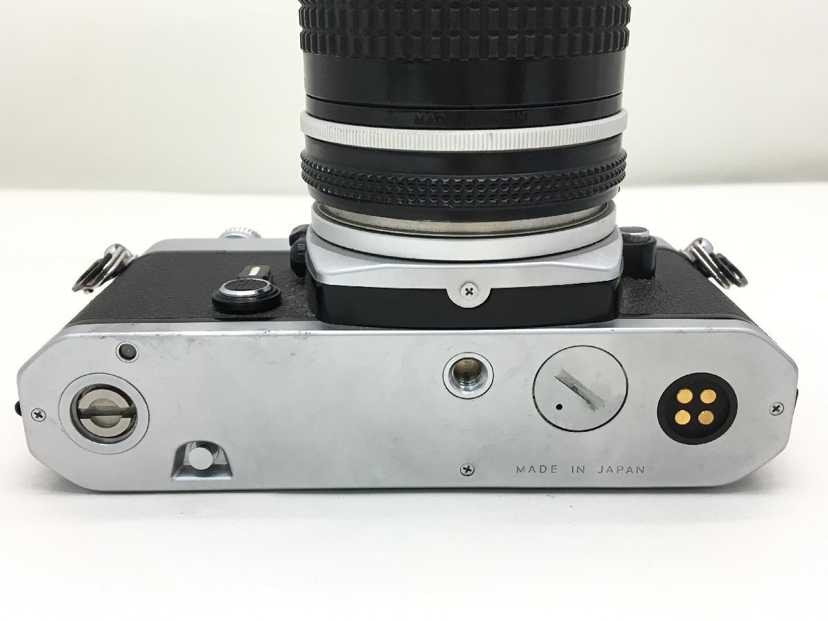 Nikon F3 本体 NIKKOR 35mm 1:2.8 ジャンク品 1円～ Nikon FM/Nikon NIKKOR 35mm 1:2.8 一眼レフカメラ ジャンク