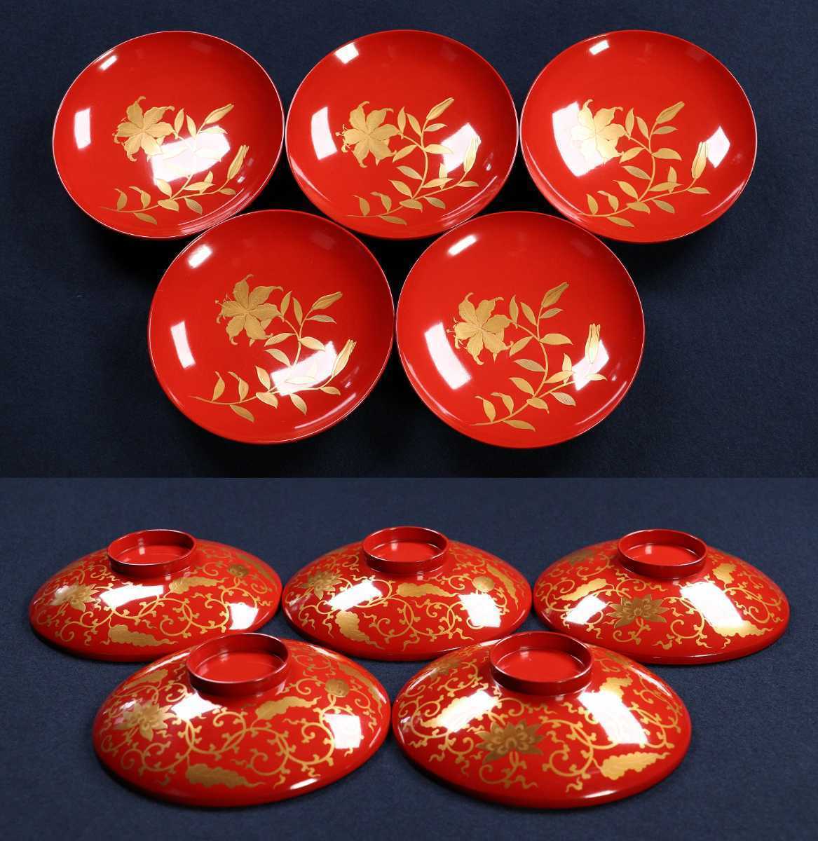 低価，新品 真作WISH桜井一良「蒔絵 椿文 漆芸額」漆絵 8