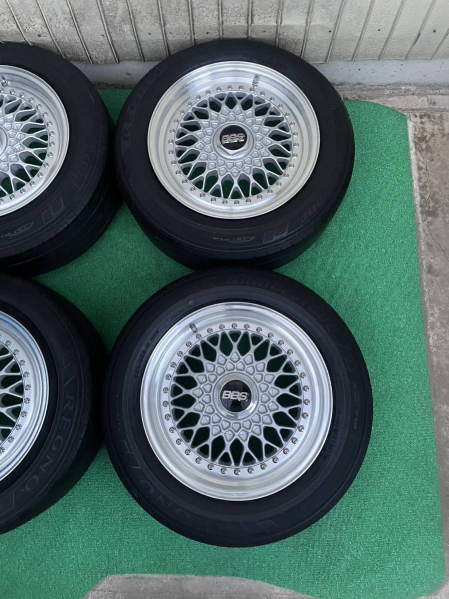 希少BBS RS RS322/RS323鍛造 16インチタイヤ ホイール4本 8J+42/9J+40