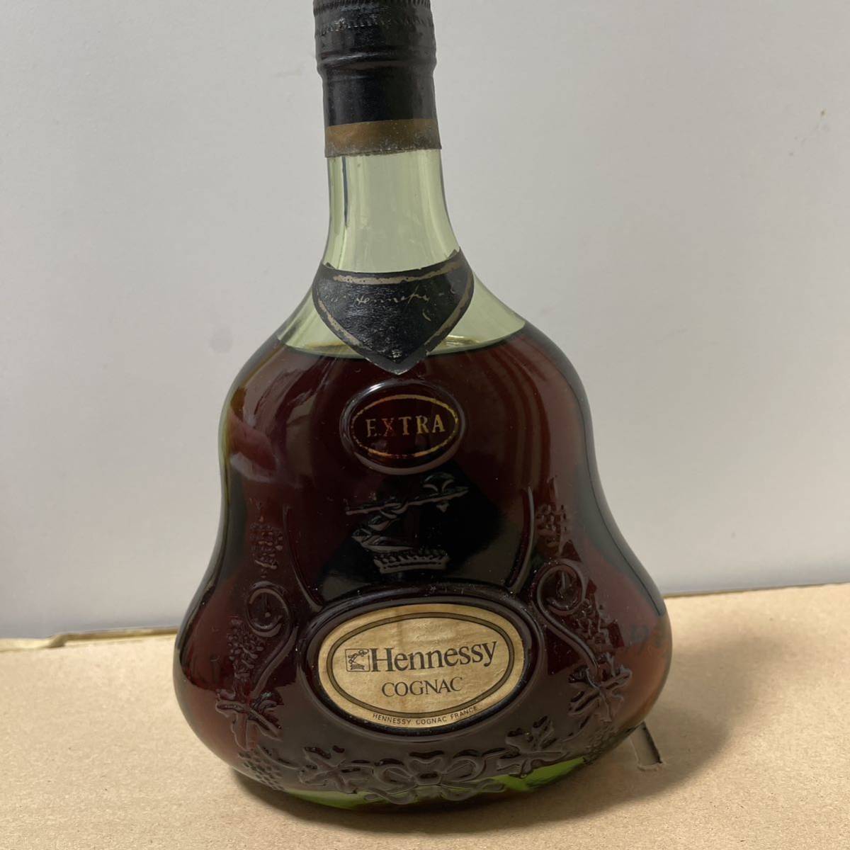 ヘネシーXO Extra グリーンボトル 金 キャップ 古酒 Hennessy 【公式通販】