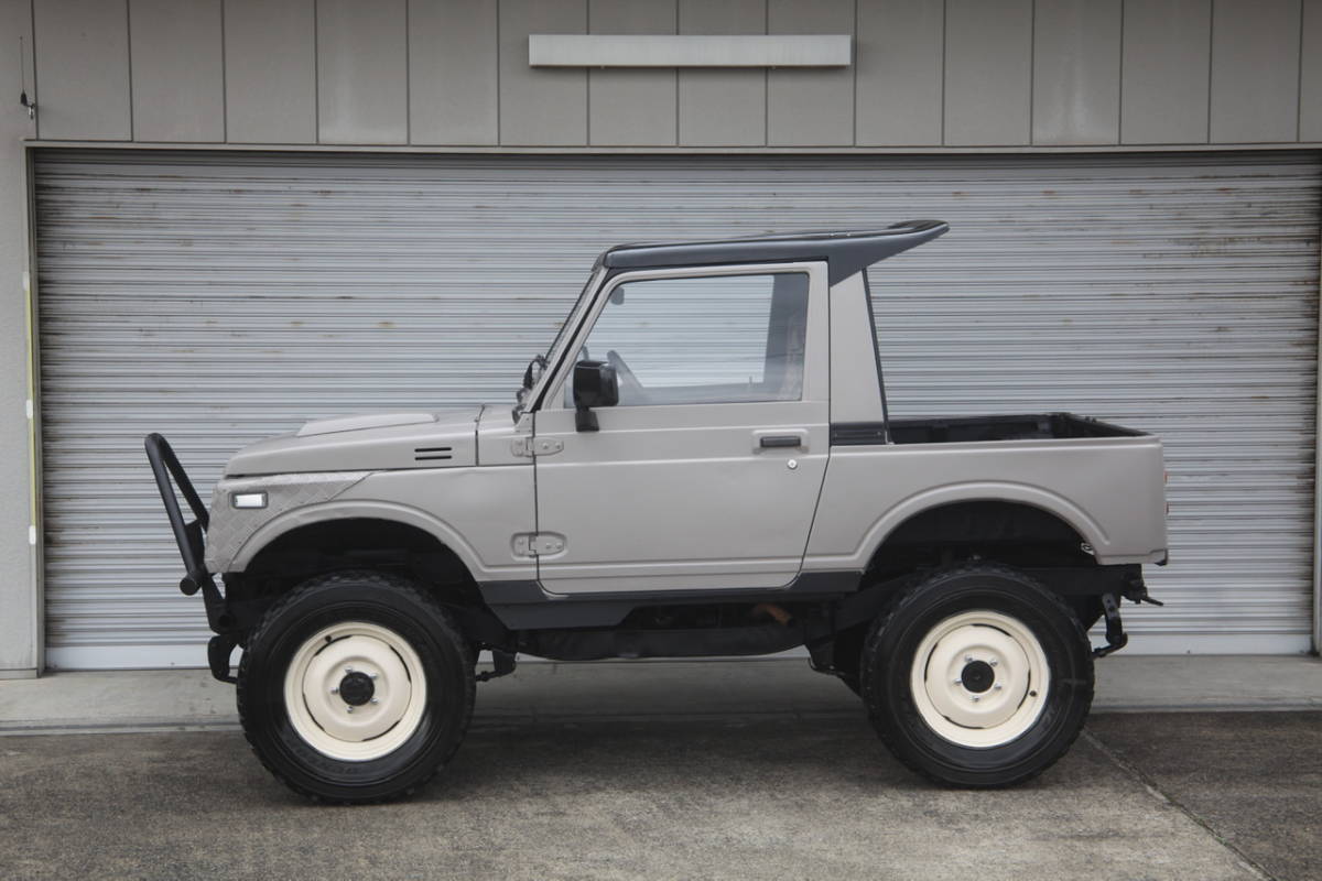 個人出品 ジムニー 幌 本物 公認 車検長い JA11C 5MT JA11V改 JA11 