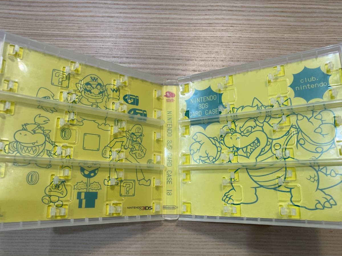マリオ帽子ポーチ 3DSカードケース セット売り クラブニンテンドー限定