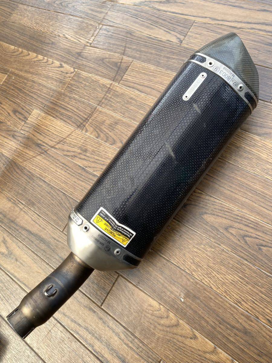 AKRAPOVIC アクラポヴィッチ カーボンチタン スリップオンマフラー