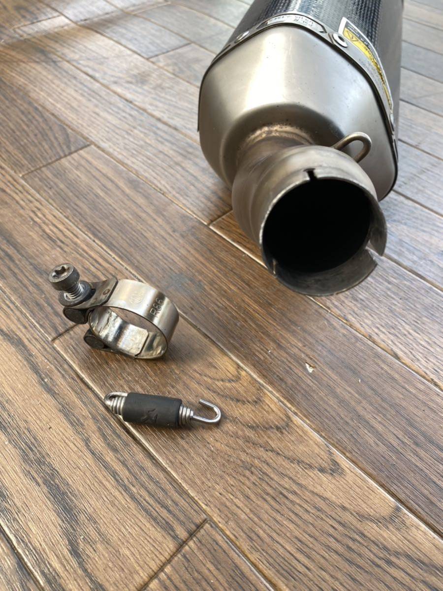 AKRAPOVIC アクラポヴィッチ カーボンチタン スリップオンマフラー