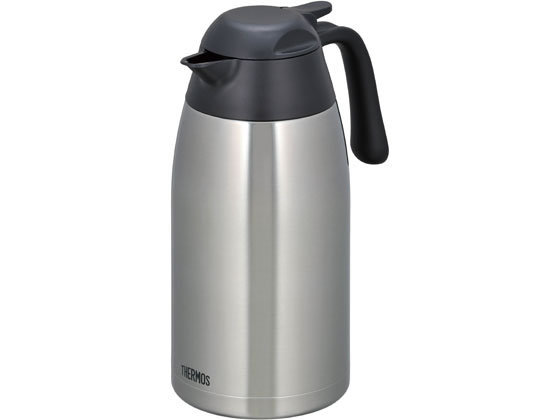 新品 THERMOS サーモス ステンレスポット THX-2000 2.0L ステンレスブラック ②
