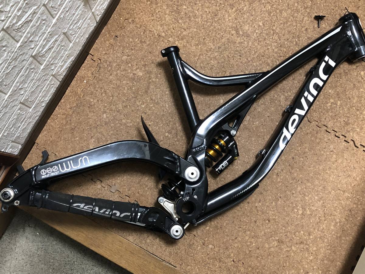 ☆DEVINCI WILSON SL Size:M フレーム＋リアサス（CANE CREAK DB
