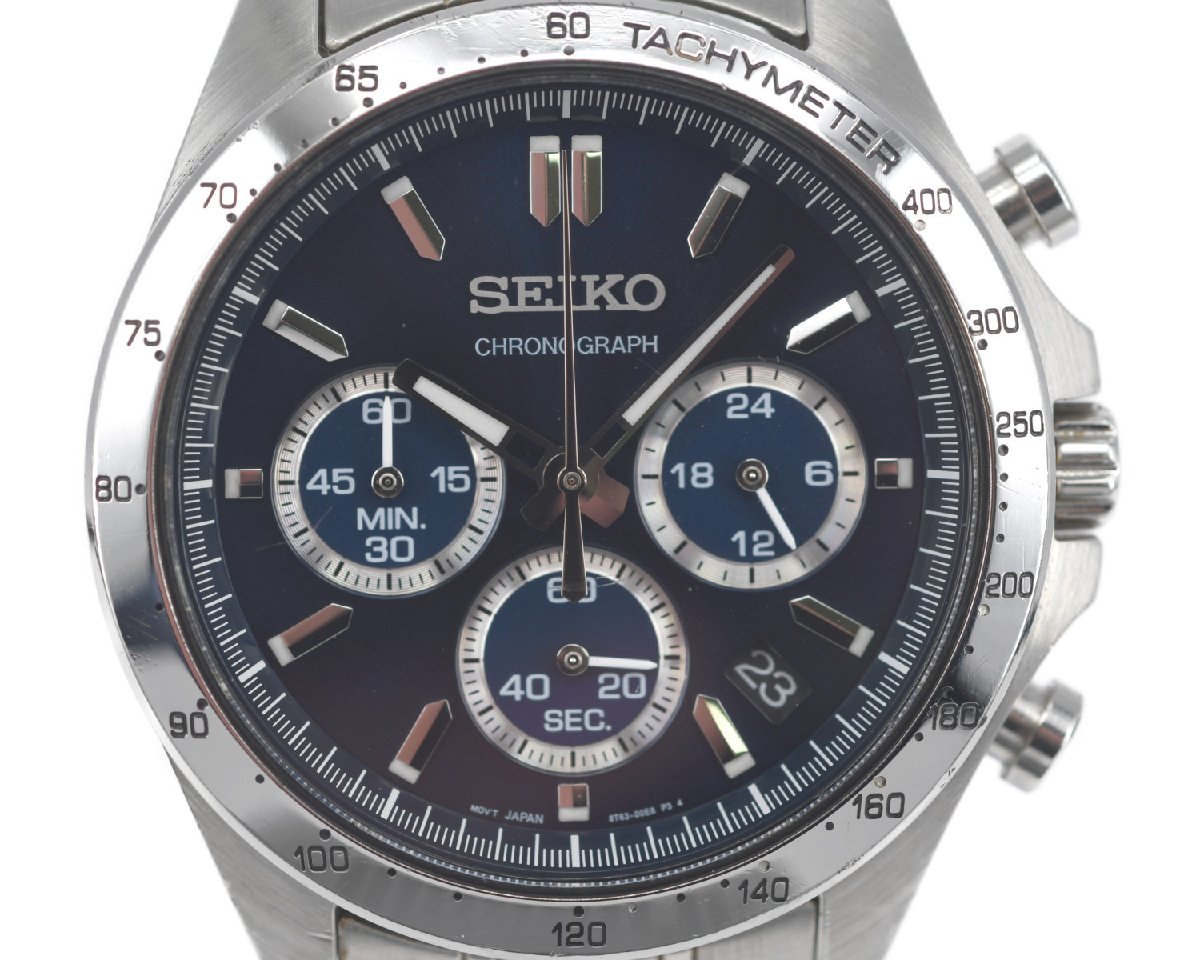 中古品] 稼働品【SEIKO】セイコー スピリット SBTR011 8T63-00D0 