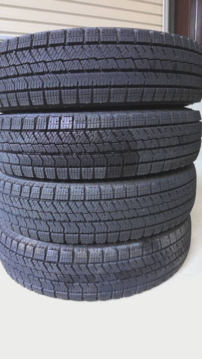 145/80R13 スタッドレス BS VRX2 21年製造 4本セット 中古品☆