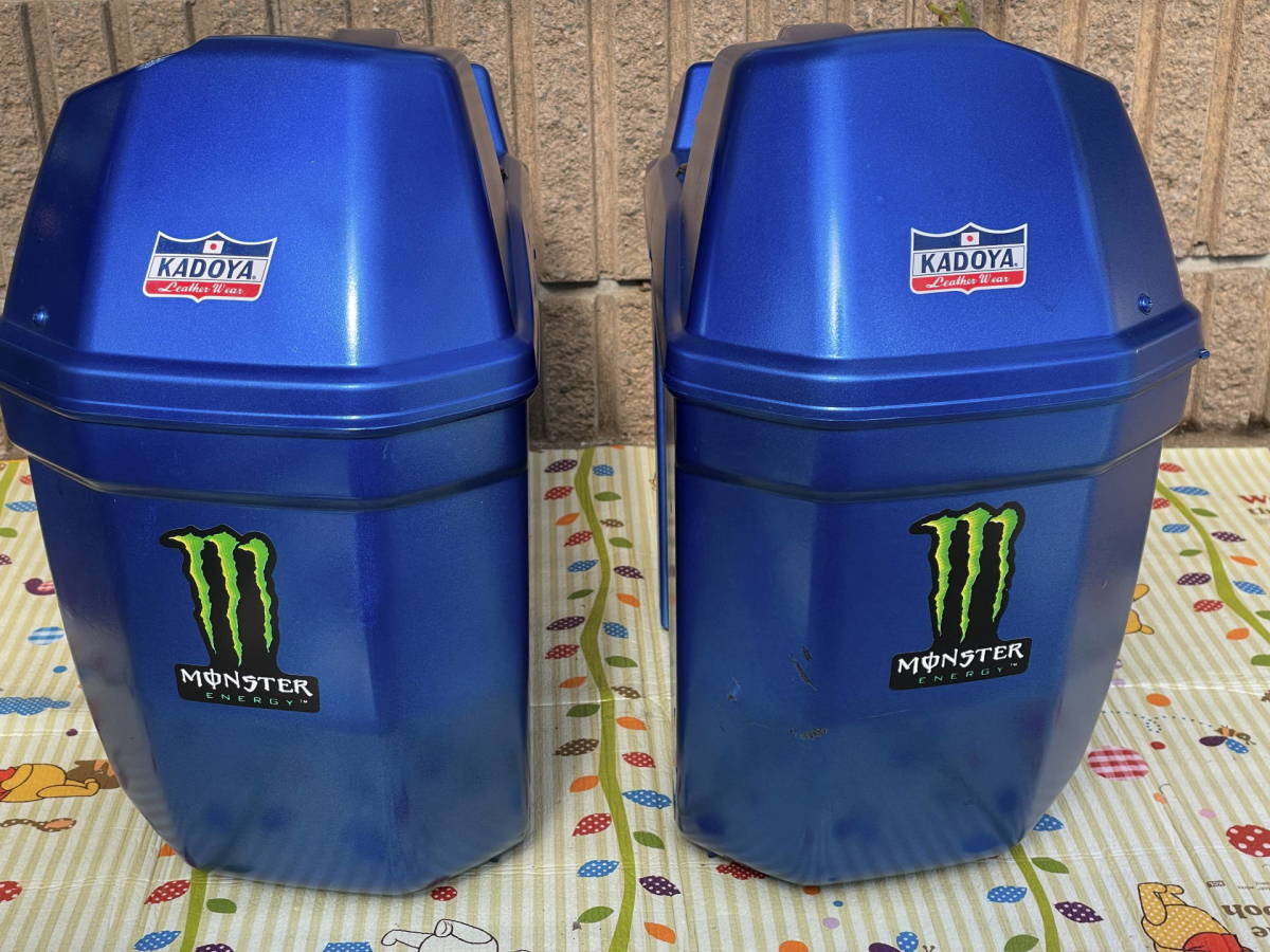 GIVI.E22N,サイドケースSET 左右 スズキ　GSXS 1000F トリトンブルーメタリック自家塗装_6