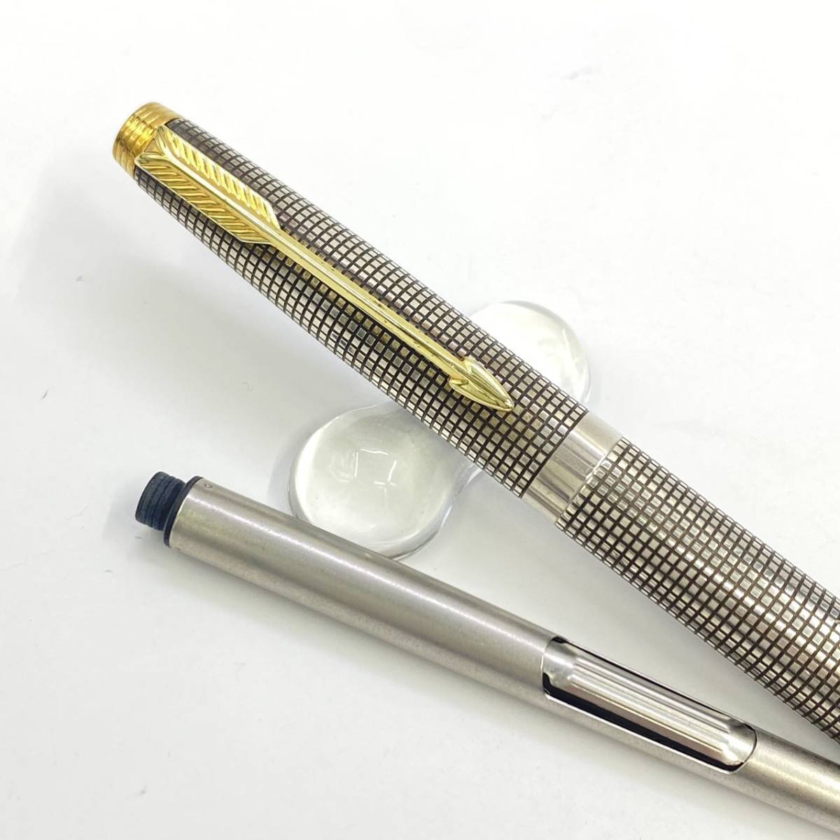 PARKER パーカー万年筆 75 シズレ スターリングシルバー 14K F 【公式