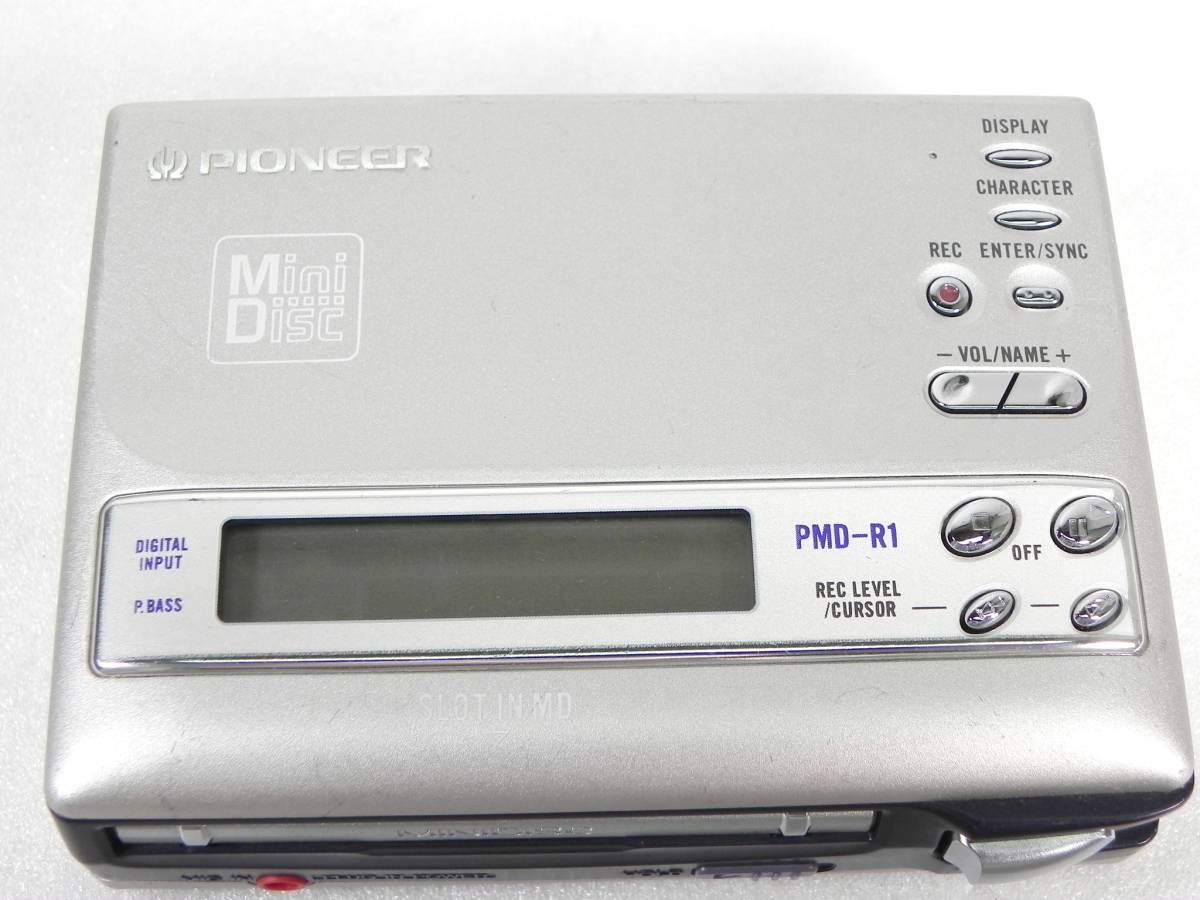 PIONEER MDポータブルレコーダー PMD-R1 新充電池付 動作確認品 | 報道