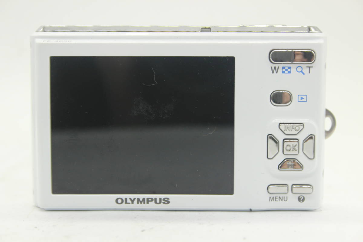 返品保証】 オリンパス Olympus fe-4050 ホワイト 4x WIde Optical