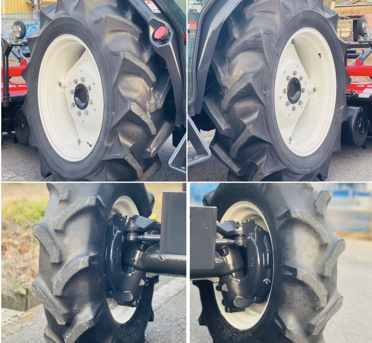 ヤンマートラクターEF330 エコトラ 4WD 30馬力 ロータリー付(車体