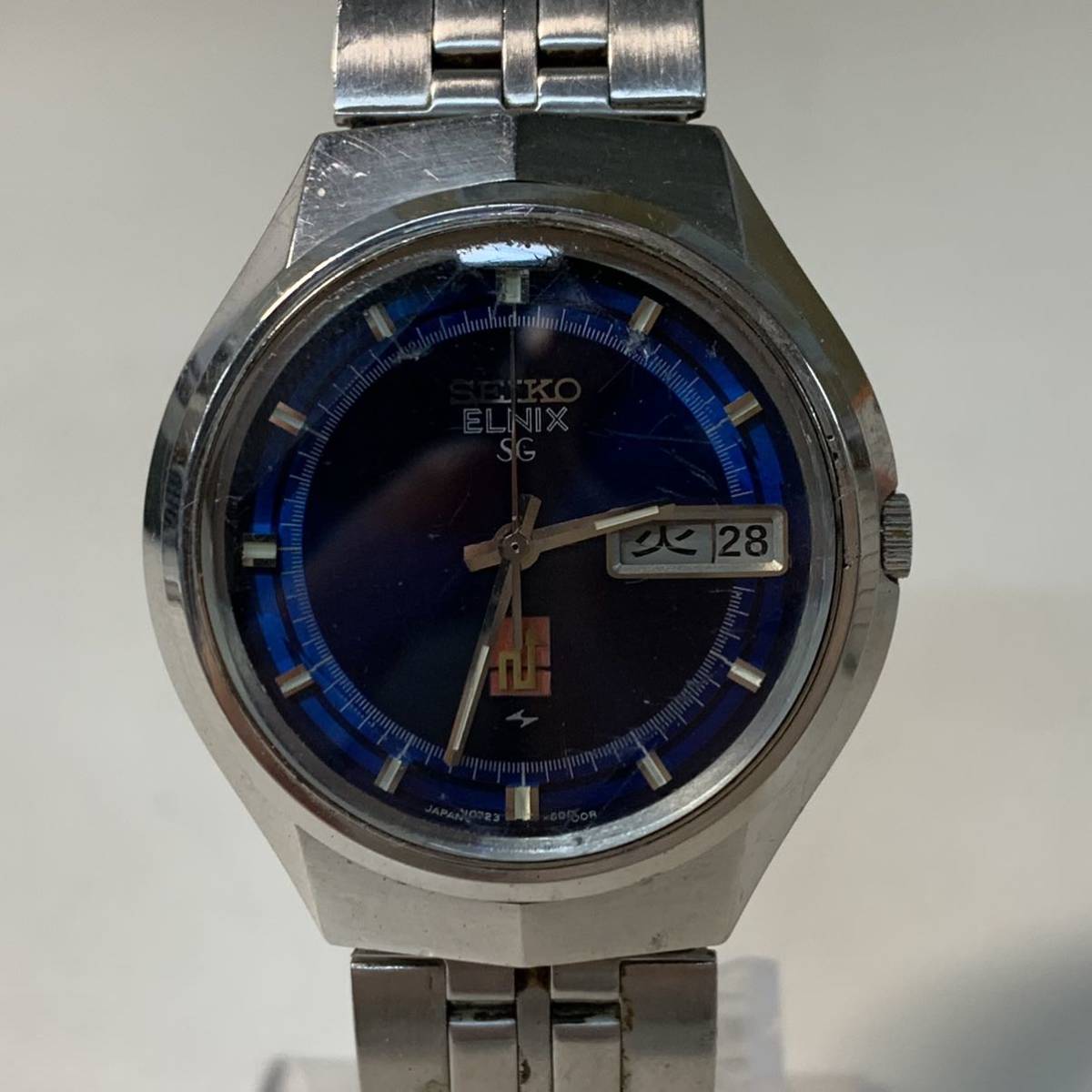1円~【電池交換済み】SEIKO ELNIX SG セイコー エルニクス 0723-6000 