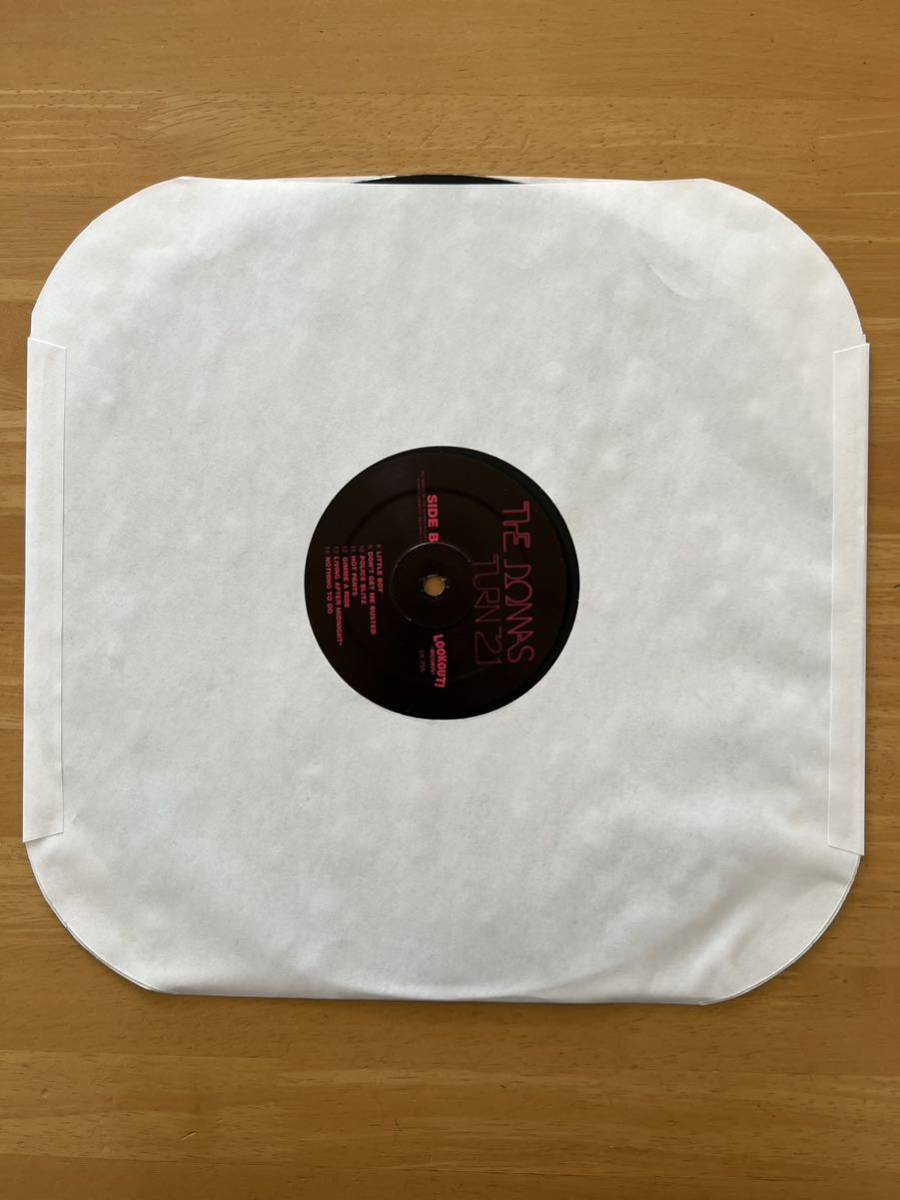 レアUSオリジナル盤【The Donnas - Turn 21】00's Punk Glam Rock Melodic ロンナイ DJ LP_4