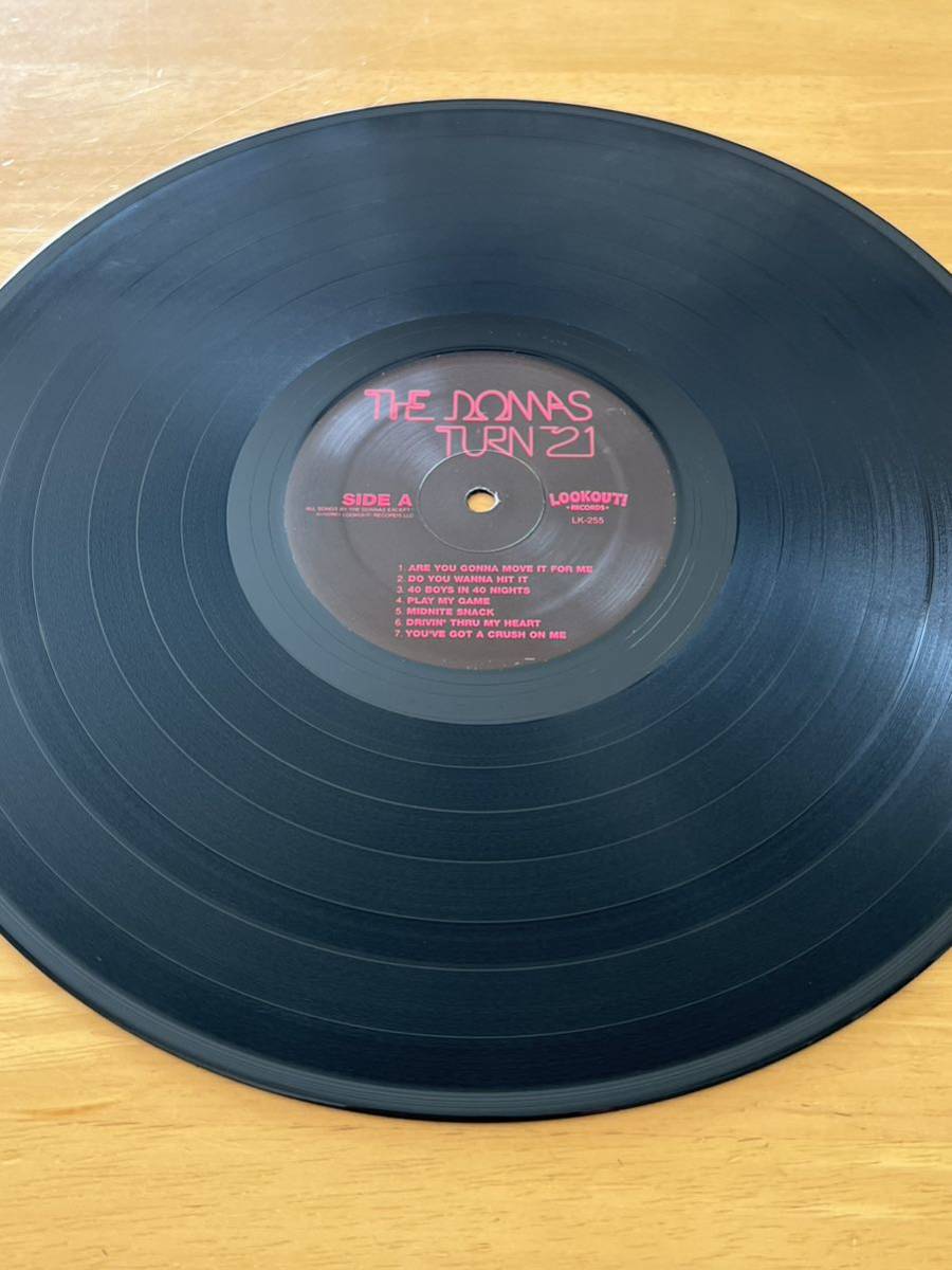 レアUSオリジナル盤【The Donnas - Turn 21】00's Punk Glam Rock Melodic ロンナイ DJ LP_5