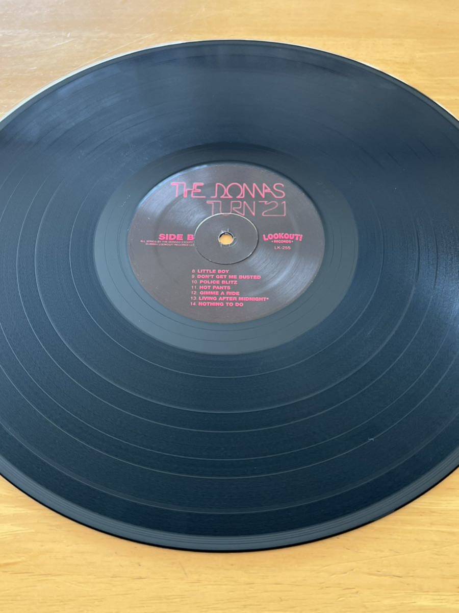 レアUSオリジナル盤【The Donnas - Turn 21】00's Punk Glam Rock Melodic ロンナイ DJ LP_7