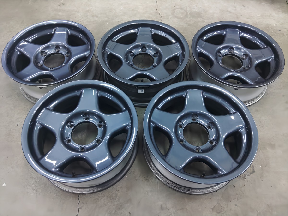 5本セット 16インチ 6J -6 PCD139.7 6穴 ブラッドレーV 