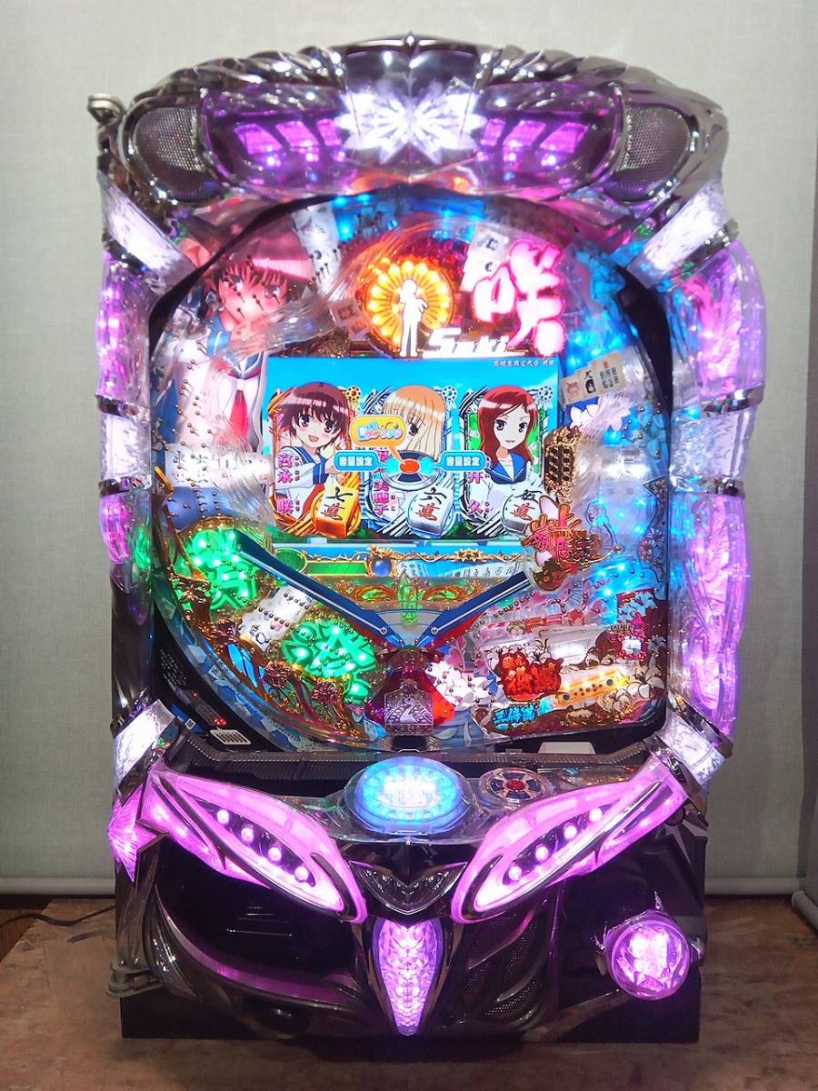 CR 咲‐Saki- ライトミドルタイプ パチンコ実機台 オート卓上パチンコ