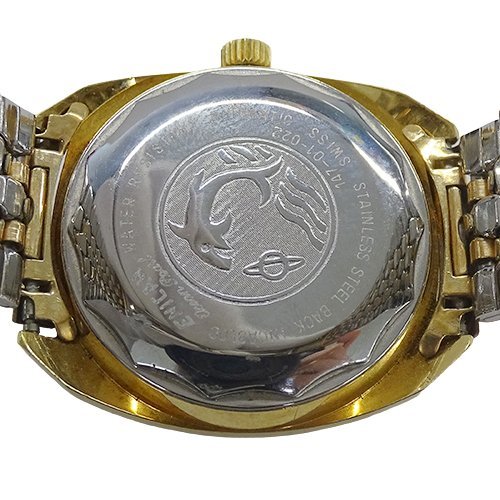 1円～ エニカ ENICAR オーシャンパール 147-01-022 時計 メンズ  