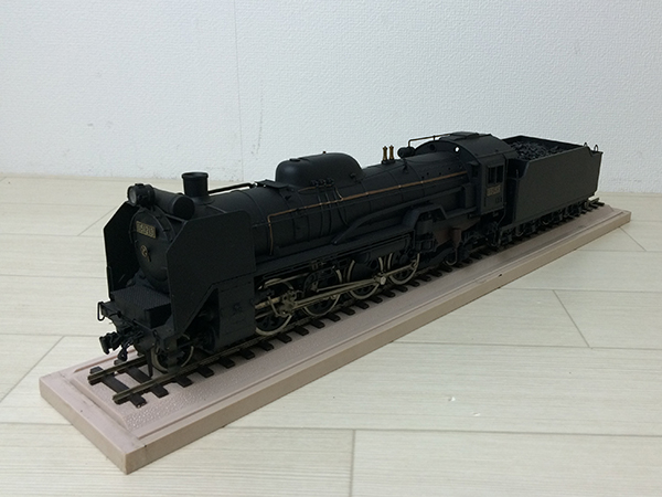 SL模型 D51213 鉄道模型 汽車 機関車 線路 コレクション ケース