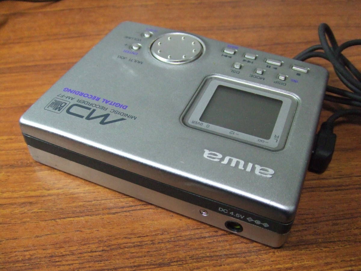 人気オンライン AIWA AM-F7 アイワ ポータブルMDプレーヤー